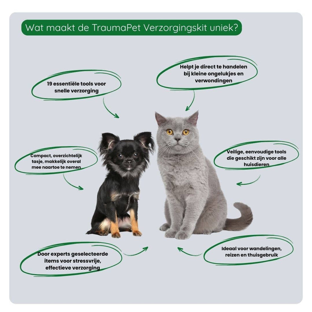 Verzorgings-kit voor dieren