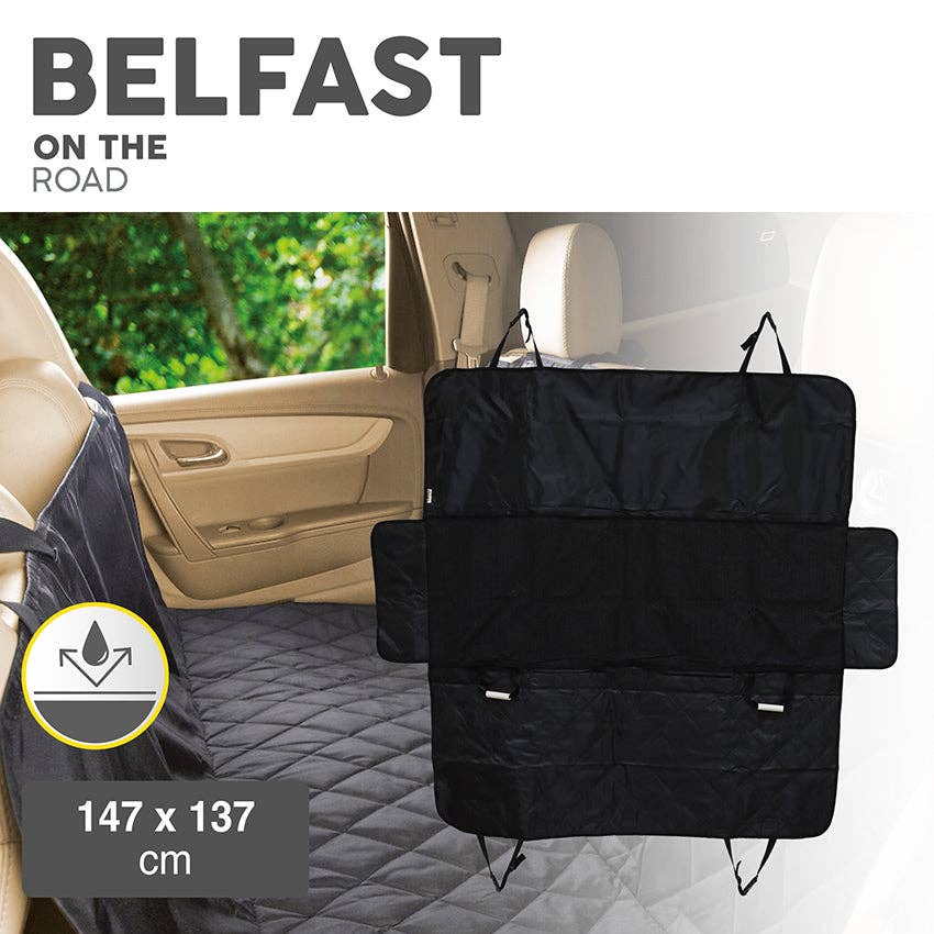 Belfast waterdichte autostoelhoes voor honden – 147 x 137 cm – Croci