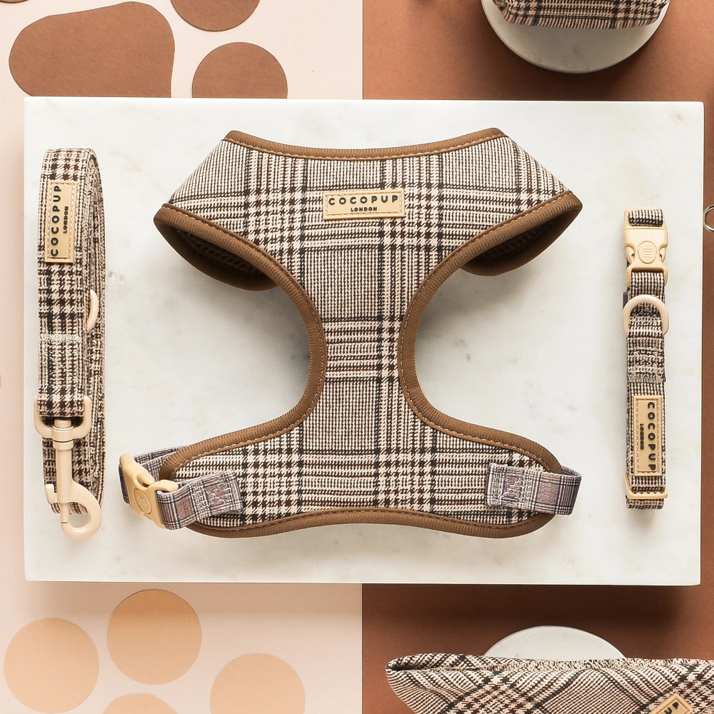 Pup Plaid Adjustable Step-In Harness | Cocker Spaniel