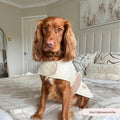 Luxe Quilted Dog Coat – Midnight Black | Cocker Spaniel